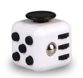 Fidget Cube - White/Black