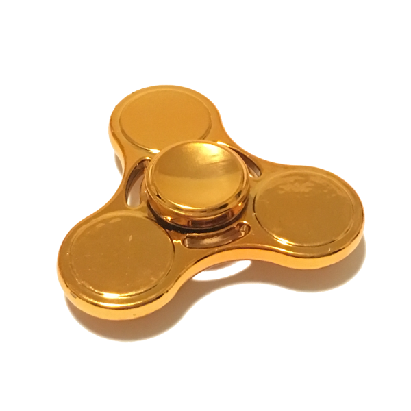 Alloy finger spinner (gold)
